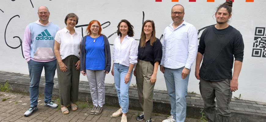 (v.r.n.l) D.Kwon, M.Auster, I.Stribli, K. Eickelmann, R.Tanner, S.Jänsch, S.Rödel (Abteilungsleiter)