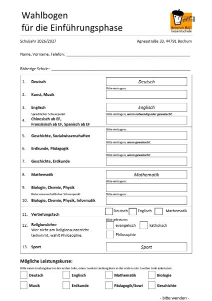 wahlbogen